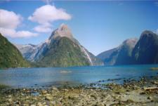 milford sound in New Zealand