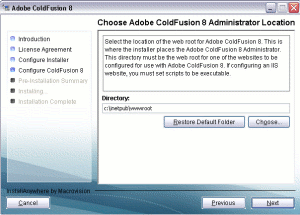 coldfusion 8 developer edition