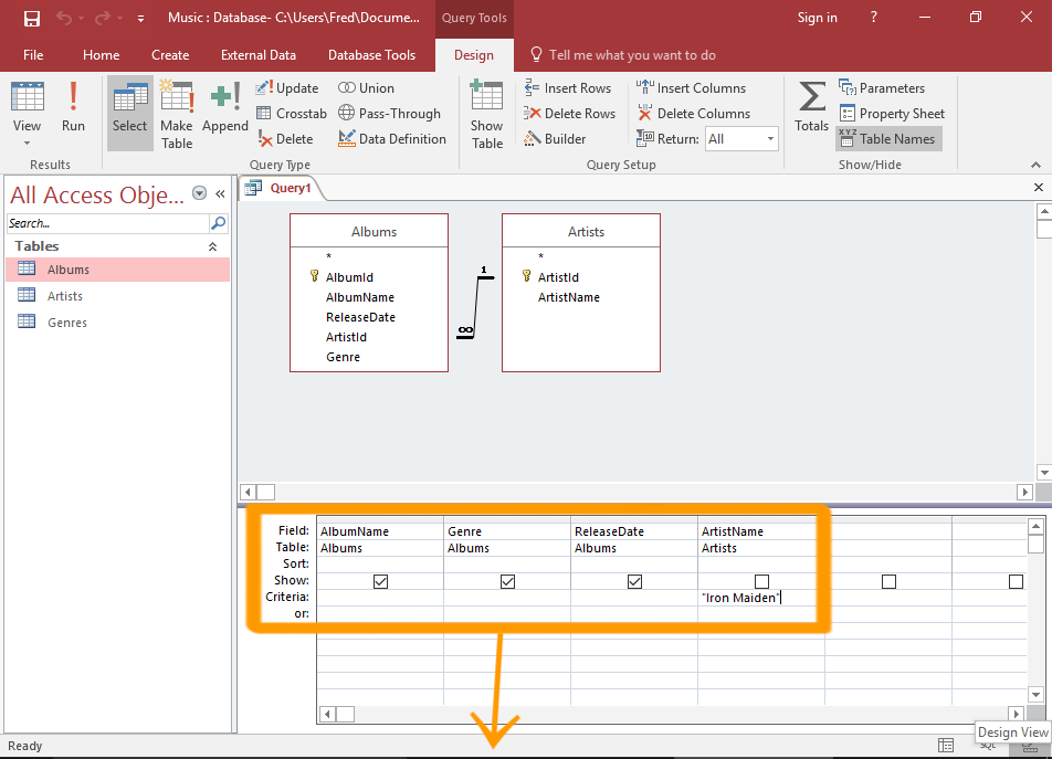Querying A Database