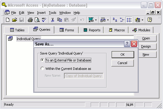 Export Ms Access Table To Excel