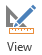 MS Access 2013:  Design View icon top-left corner