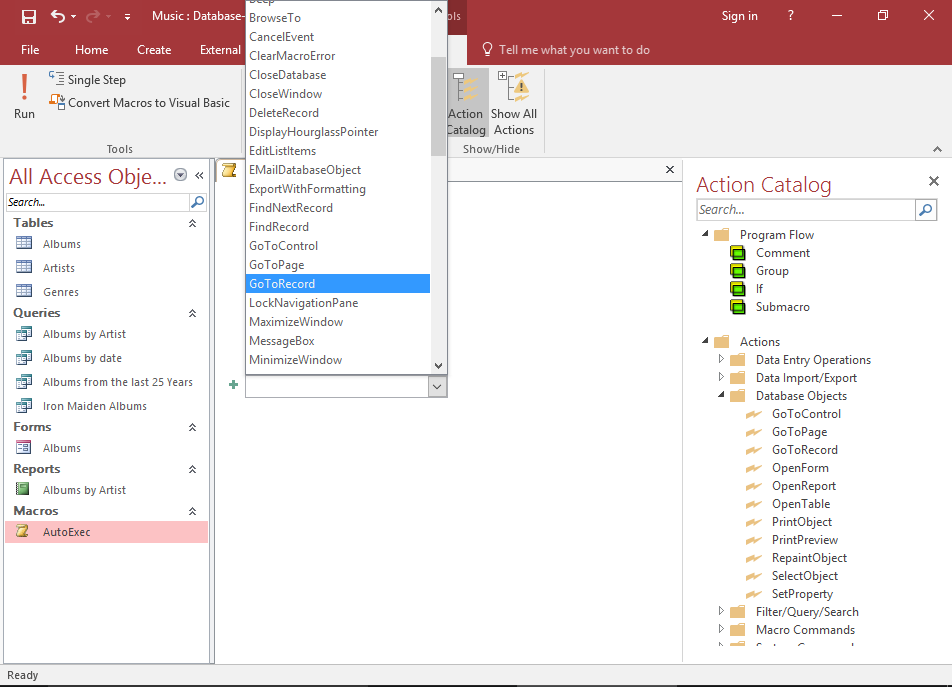 Screenshot of the macro.