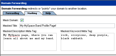 Domain Forwarding