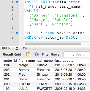 Update on insert mysql