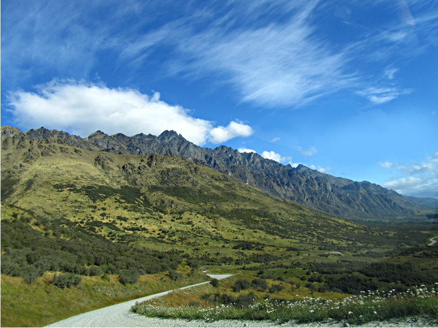 Photo of The Remarkables mountain range in Queenstown, New Zealand