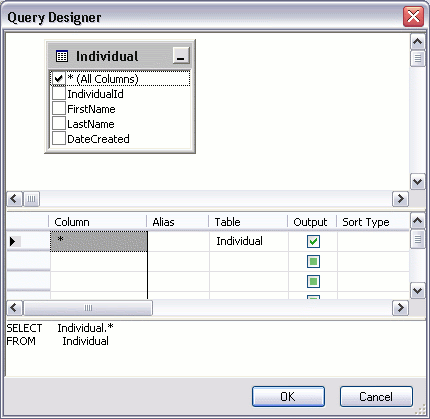 Query Designer