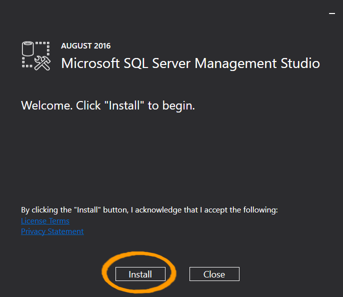 Screenshot of the Installation Center.