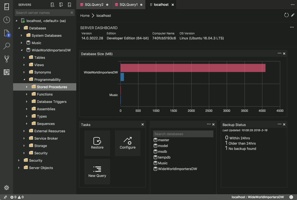 SQL Server 2017