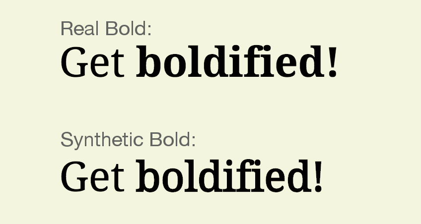 Real bold vs synthetic.