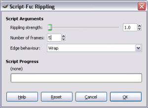 Creating an animated gif - step 3